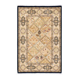 Classic One-of-a-Kind 2'8" X 4'1" Hand Knotted Area Rug