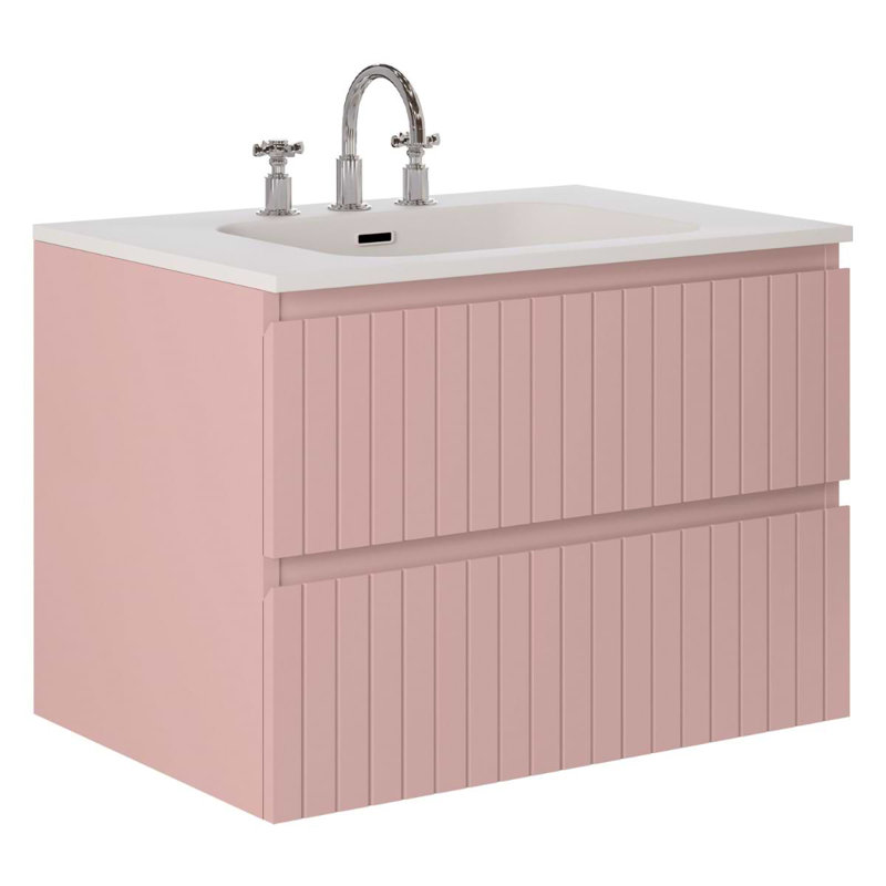 Prima Single Vanity, 30", Rose Pink