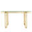 Modern Glass and Metal Side Table with Sleek Geometric Frame - A Contemporary End Table for Living Room or Entryway Decor-1173133018-1130140087