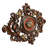Vines Garden 22" D Polyurethane Hand Painted Ceiling Medallion