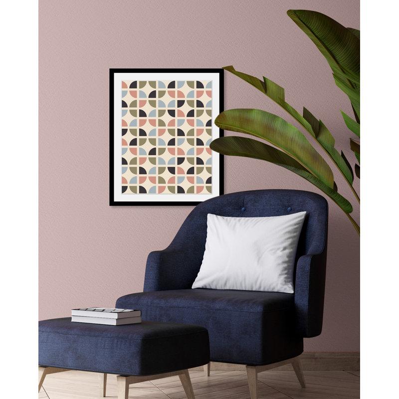 Pattern - Single Picture Frame Print, 40 cm H x 30 cm W