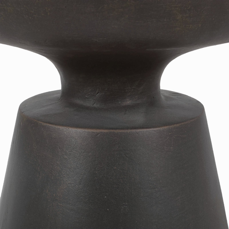 Outdoor Lightweight Concrete Side Table