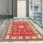 Tapis rouge foncé Malci Gazni 6 pi 4 po x 8 pi 10 po