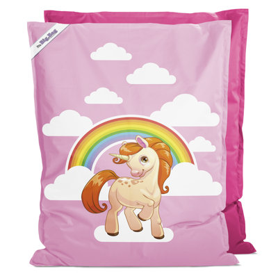 Fauteuil à billes grande licorne