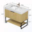Meuble-lavabo de salle de bain autoportant sans tiroir avec tiroir d'évier et tablette ouverte-485146930-485146931-485146924