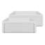 Whitehaus Collection Reversible Fireclay Kitchen Sink with Grid: Three Edge Frame, Plain Front Apron-214787905