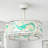 20" Ceiling Fan With Lights And Remote, 6-Speed, Reversible Blades For Home Use-1660165930