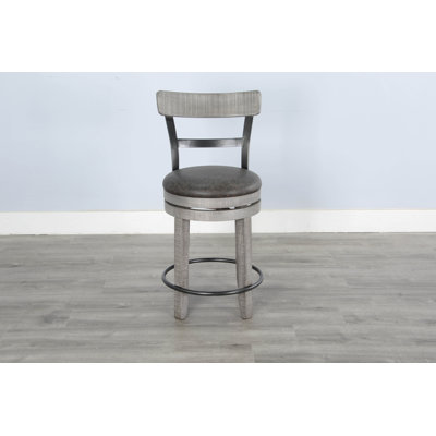 Meilani Swivel Bar & Counter Stool by Williston Forge