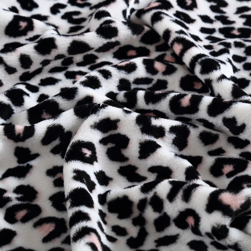 Couvertures en molleton moelleux à imprimé Betsey Johnson, Double/Grand