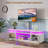 Kappenne Adjustable TV Stand for TVs up to 70" with 2 Storage Cabinets and RGB LED Lights-1095801425-1096327213