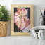 Pastel Parrot Tulips II encadré sur papier-587644962-587644983