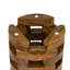 Table de bout cylindrique en bois massif