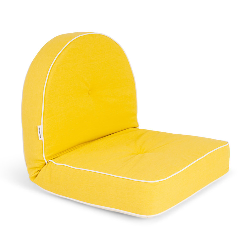 Coussin inclinable Rivie, Jaune