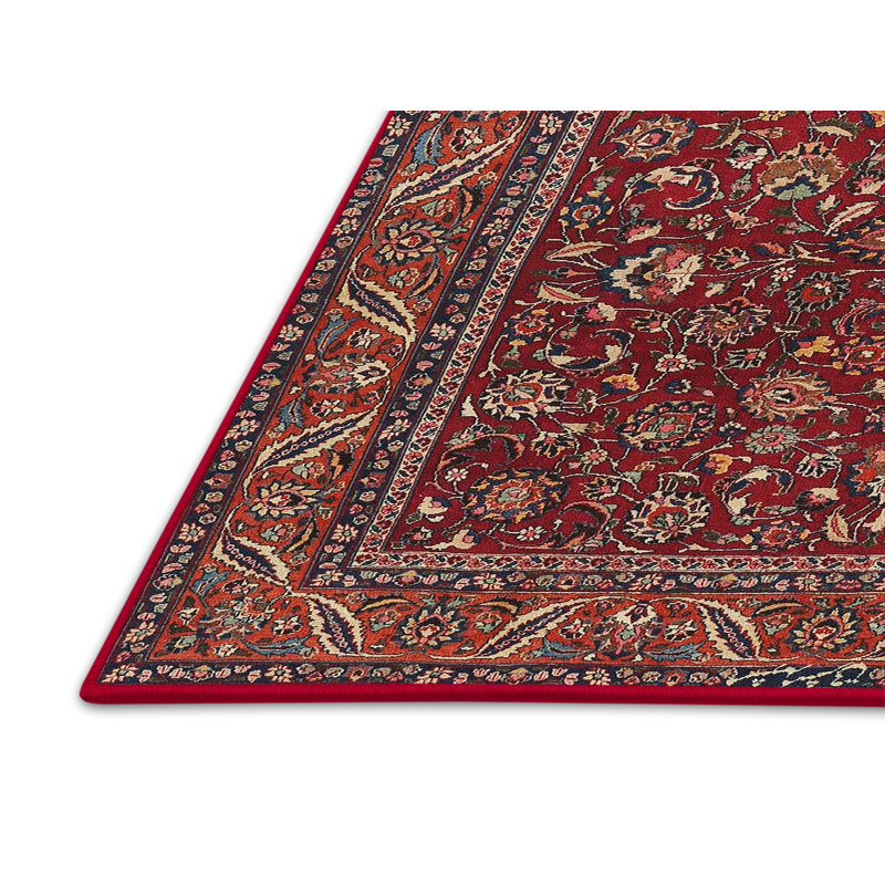 Tapis oriental rouge Candice, Rectangle 7 pi x 10 pi