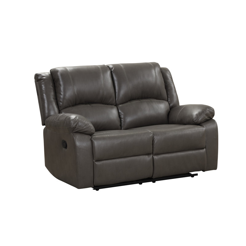 60" Upholstered Manual Reclining Loveseat