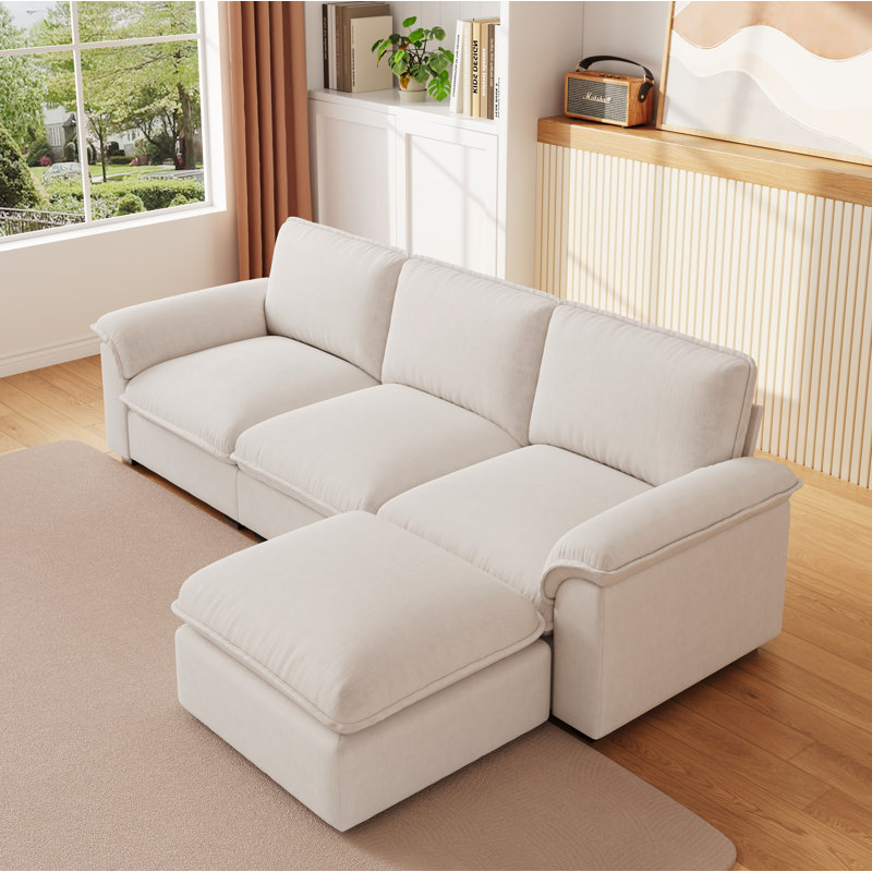 Canapé modulaire Cloud Couch For L, Beige