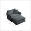 Fauteuil d'appoint avec repose-pieds Raille-118444868