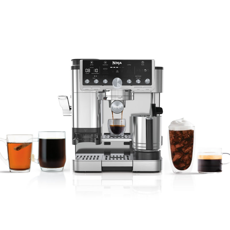 Ninja Luxe Café Pro Series Espresso Machine, Drip Coffee Maker, Cold Brew Machine & Hot Water System