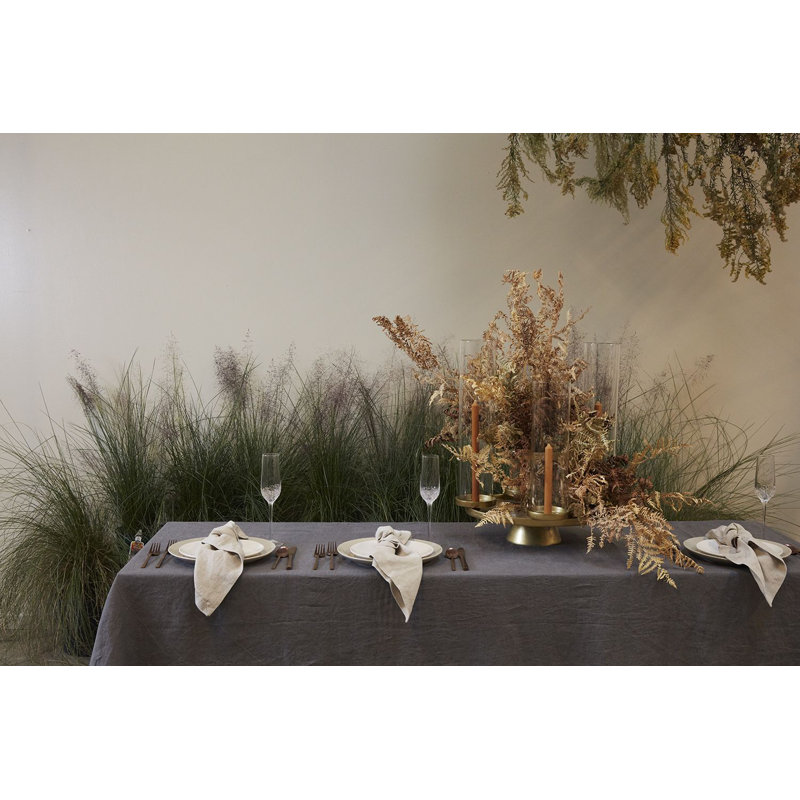Bougeoir de table en métal, H 10,5 po x l 15,5 po x P 15,5 po