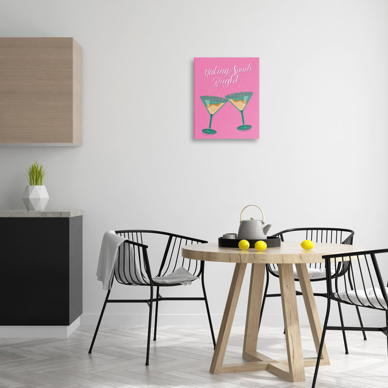 «Made Spirits Bright Cocktail» par Hey Bre! Creative Studio, H 20 po x l 16 po