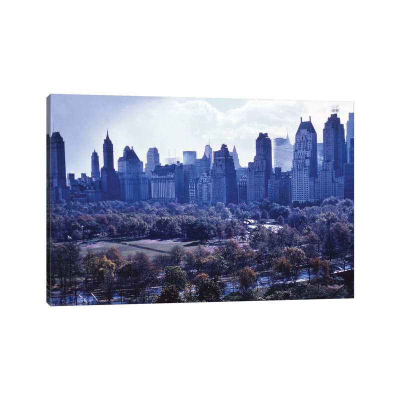 Early Skyline Late 50S by Ruth Orkin - Wrapped Canvas Print, 20.32cm H x 30.48cm W x 1.91cm D