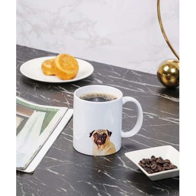 Tasse pour animal de compagnie - I Love Pug