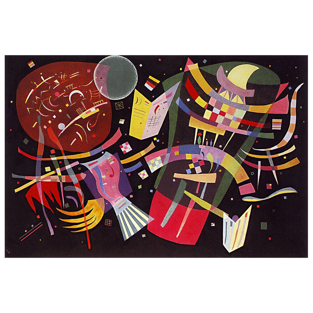 Leinwandbild Komposition X von Wassily Kandinsky