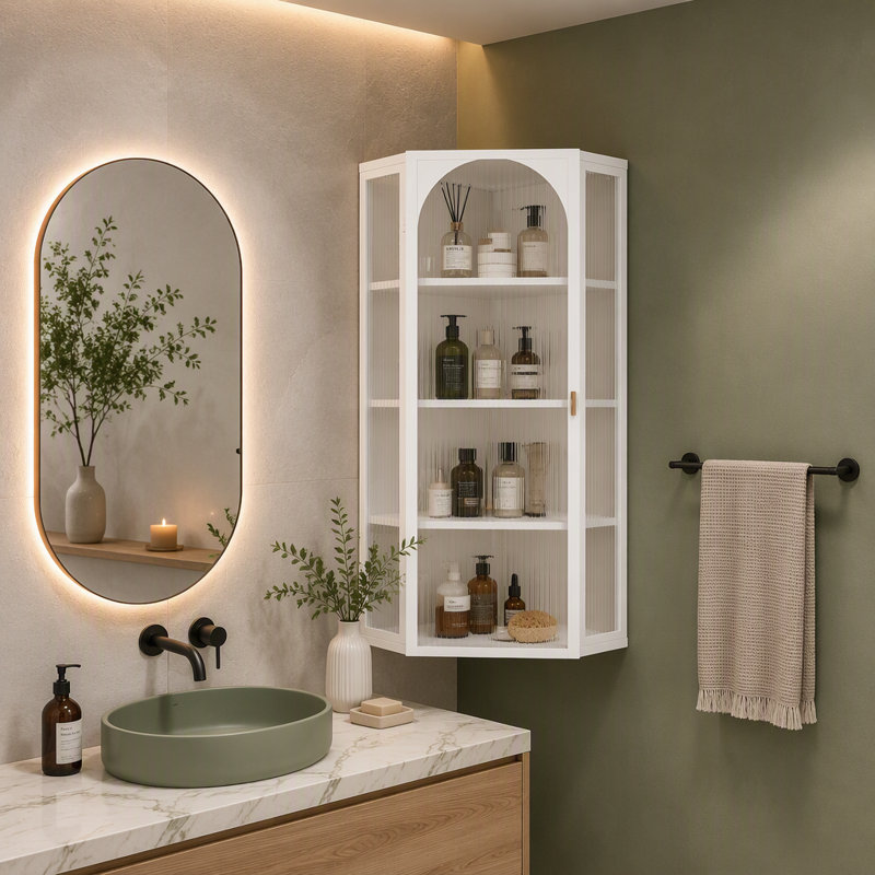 Accent Cabinet, White
