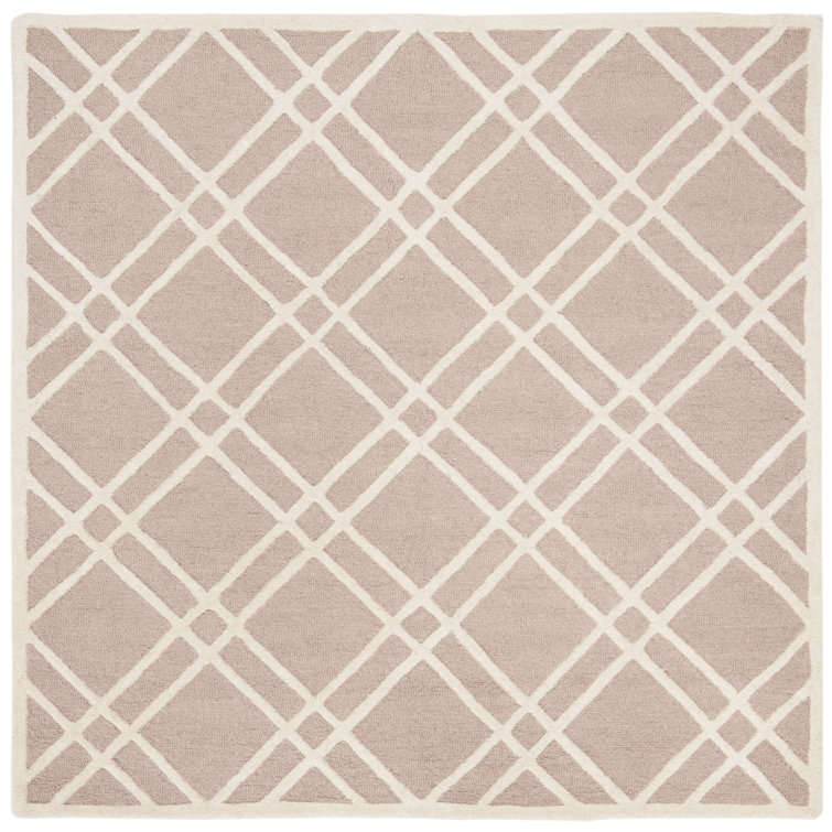 Deedgra Hand Tufted Wool Geometric Rug