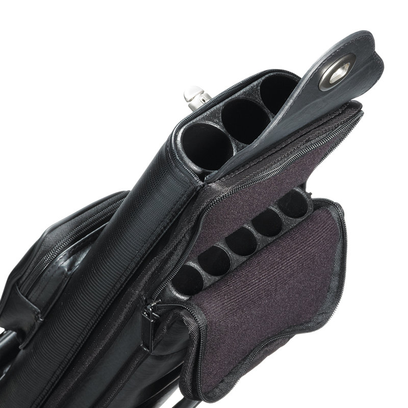 Elite 3 Butts and 5 Shafts Vinyl Pool Cue Case, 31, Brown
