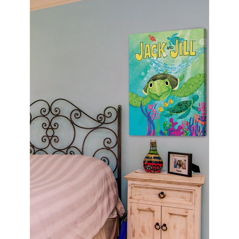 « sea tortue ii », art sur toile