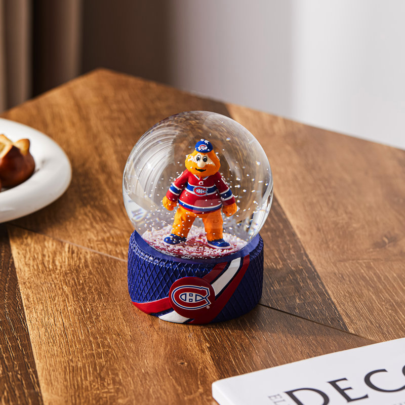Sports Licenced 5" Mascot Water Snow Globe, Montreal Canadiens