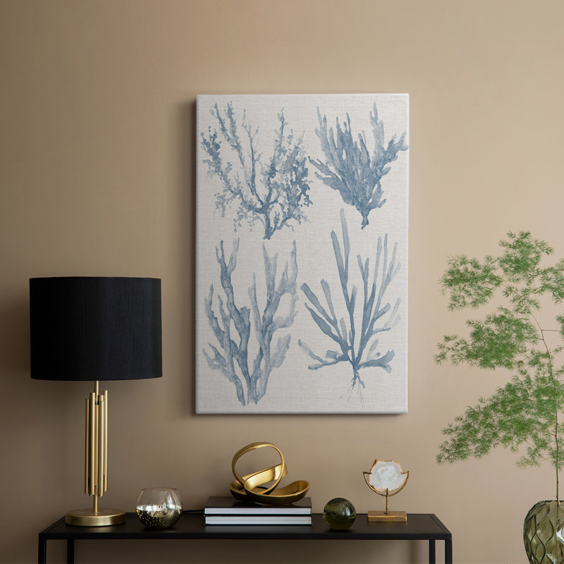 Collection Sea Coral II - Cavas enveloppés de galerie, H 48 po x l 32 po