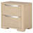 2-Drawer Nightstand, Bedside Table