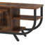 Industrial TV Stand with Storage Cabinets & Open Shelves-2043722960-2043722962