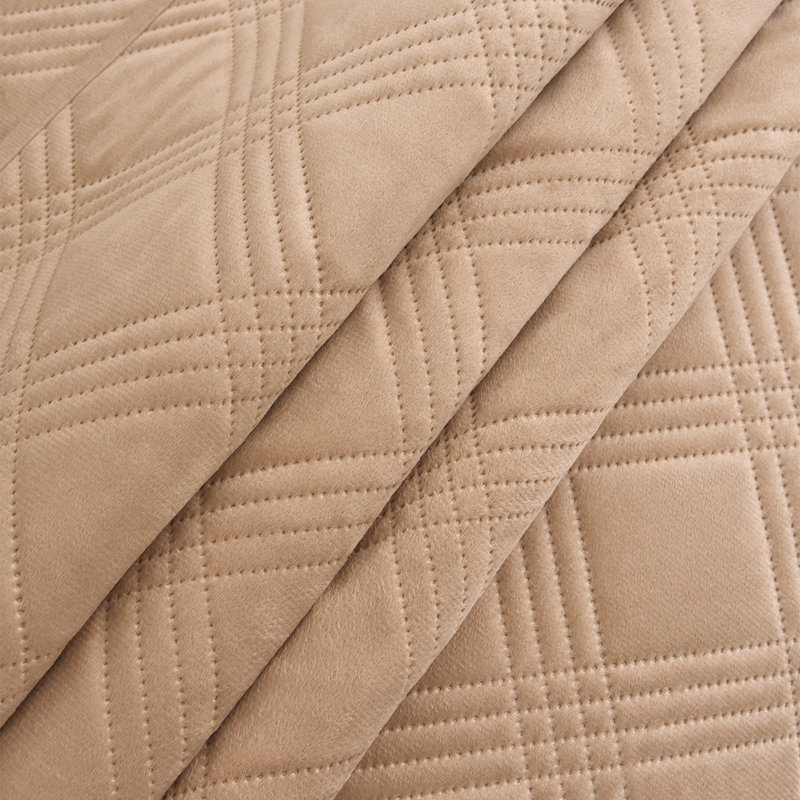 Housse de coussin matelassée en L 2 pièces pour canapé, protection de canapé modulaire antidérapante adaptée aux animaux de compagnie, lavable à la machine