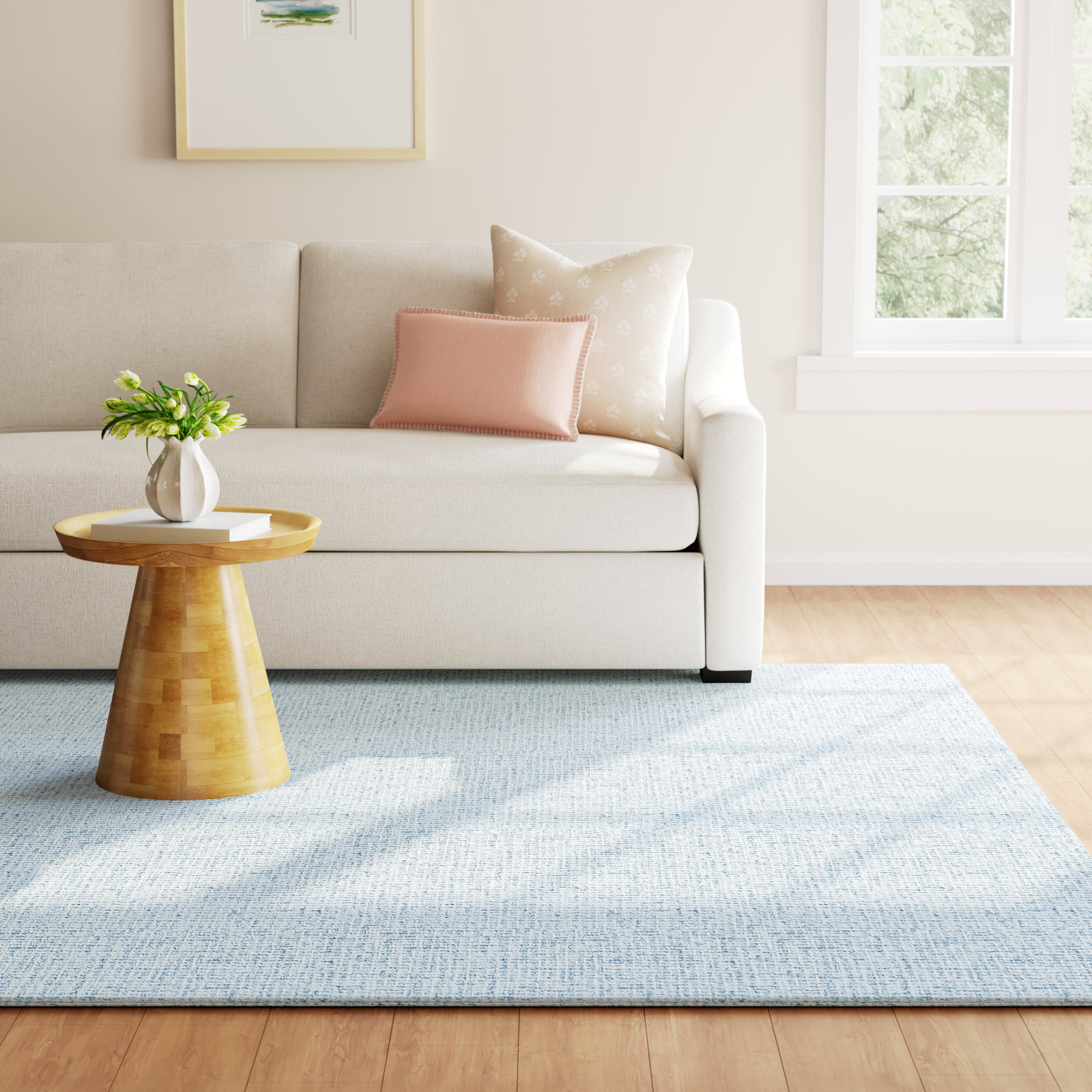 Britley Hand Tufted Wool Rug, Rectangle 8' x 10'