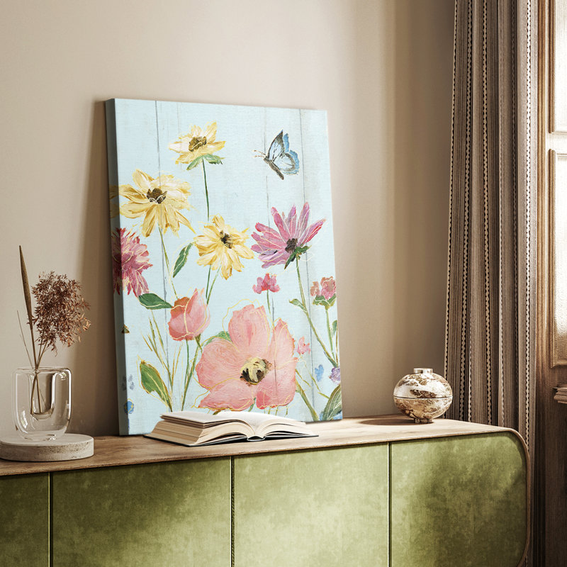 Wildflower Flutter II - galerie sur mesure, H 27 po x l 18 po