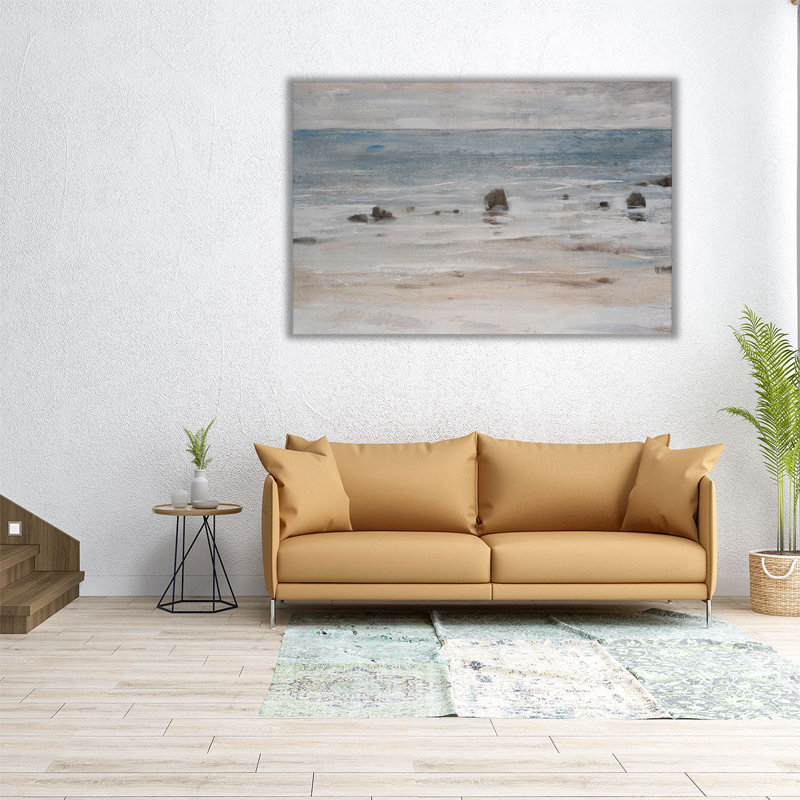 Shimmering Shore I - reproduction d'art sur toile, H 20 po x l 30 po