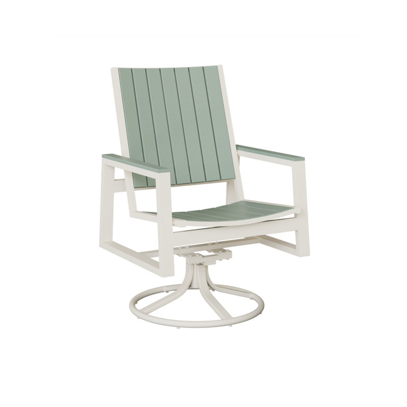 Chaise berçante berçante pivotante Berlin Gardens Vida, Écume de mer, écume de mer