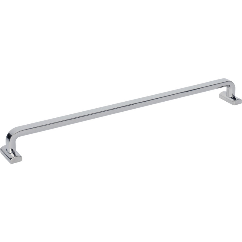 Harrison Bar Pull, Polished Chrome, 12" Center to Center