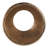 Zarielle 25" W Ribbed Metal Wall Art