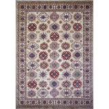 Transitional One-of-a-Kind Rectangle 9'9" X 13'8" Hand Knotted Area Rug