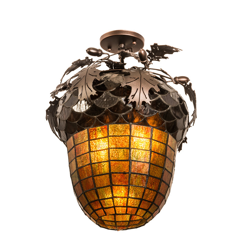 Zakrzewski Glass Semi Flush Mount