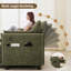 83" L Shaped Storage Sectional Sofa Couch, Pull Out Sleeper Sofa Bed