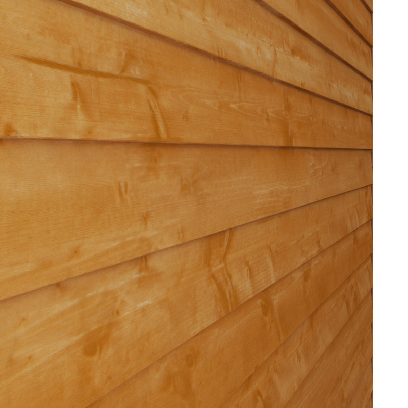 Tiger Overlap Pent Wooden Tool Shed, 8ft. W x 3ft. D