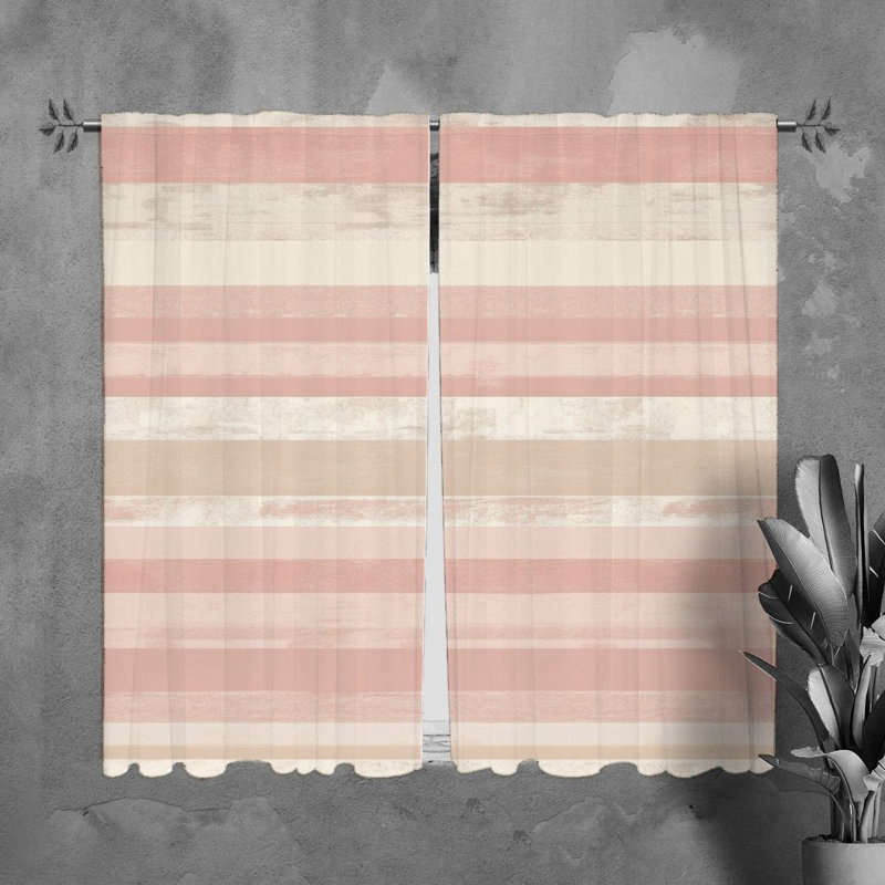 Paire de rideaux obscurcissant en polyester Kotrina, L 20 po x L 82 po