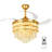 Chozen 43.3'' Ceiling Fan with LED Lights