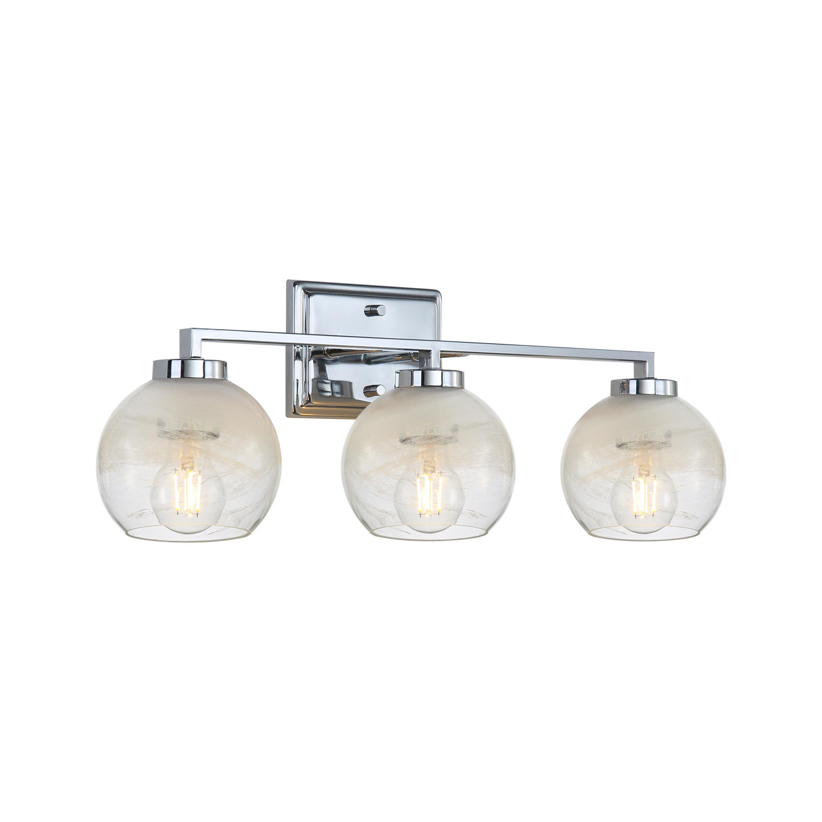 3-Light Vanity Light, Chrome