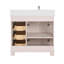 36" Solid Wood Sink Vanity  With 1' Artificial Stone Top-798231798-798231800